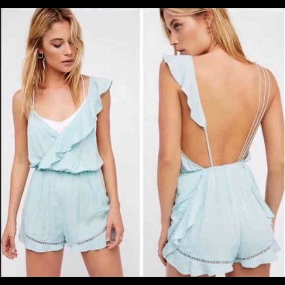 Free People Pants - Free People Romper NWT